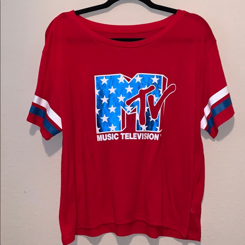 NEW MTV Fourth of July Shirt